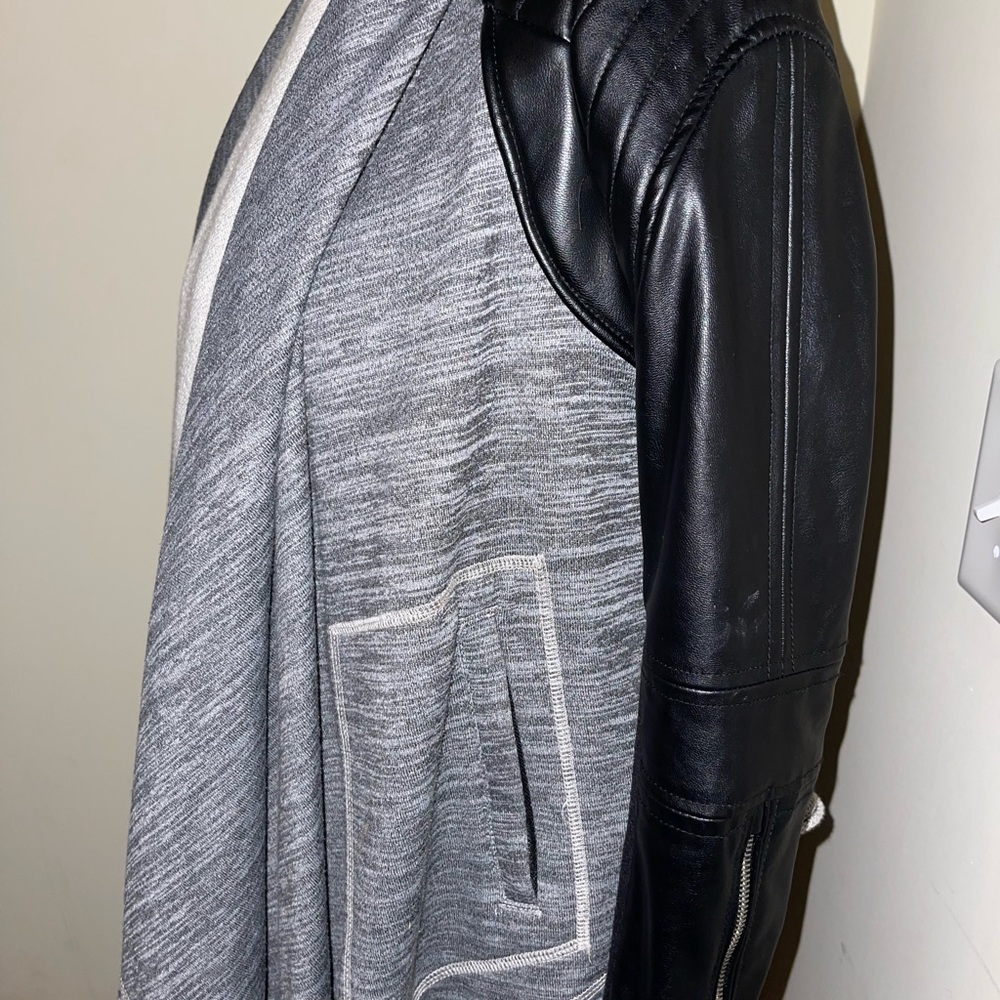 Ladies Faux Leather Jacket